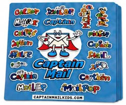 Captain Mail FOLDER + MAGNET